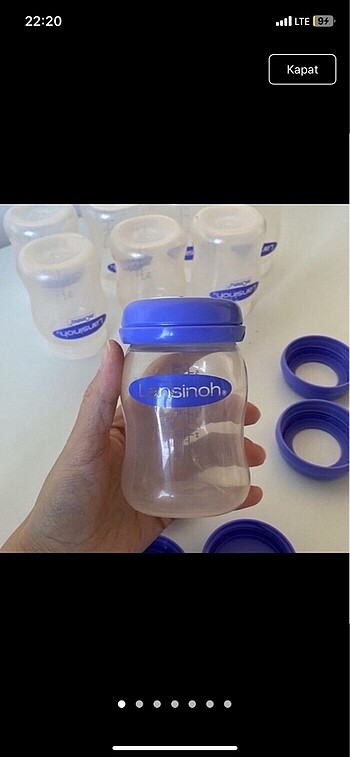 Lansinoh biberon 160 mg