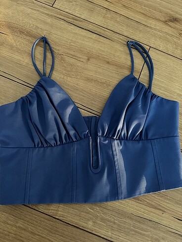 Zara saks mavisi büstiyer