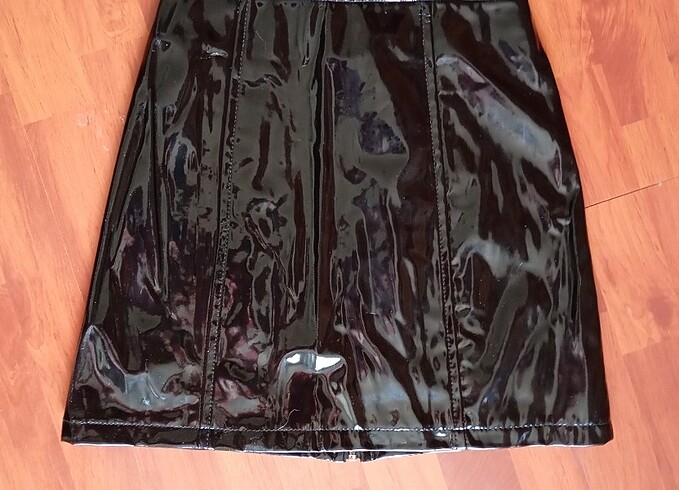 Bershka pvc lateks gotik etek