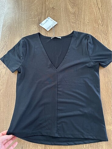 Zara v yaka tişört