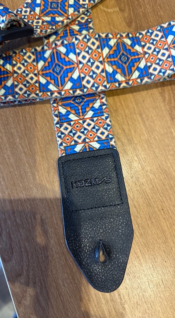 Kozmos gitar askısı etnik desen - Görsel 2