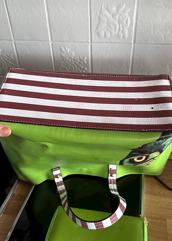 Bigg Design Tasarım Çanta Cüzdan takım - Görsel 5