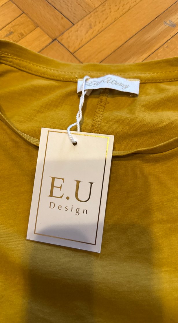 Elif Ulusoy Design hardal tişört - Görsel 2