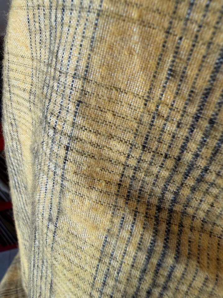 Sarı kadın oduncu gömlek - Görsel 5