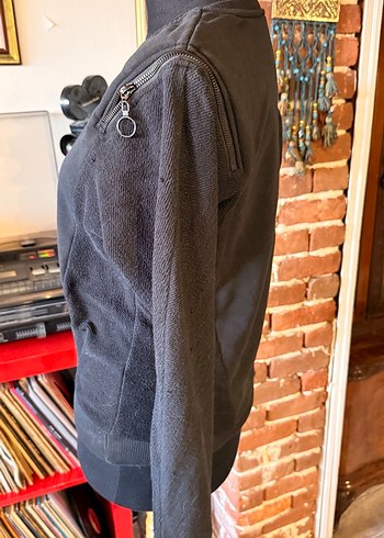 Polo garage Siyah Kadın Sweatshirt - Görsel 4