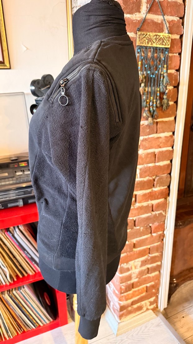 Polo garage Siyah Kadın Sweatshirt - Görsel 4