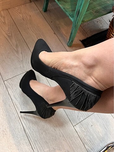 38 Beden siyah Renk Bershka stiletto