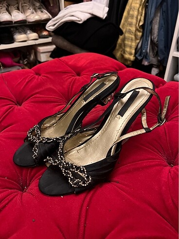 Şeffaf topuk Nine West
