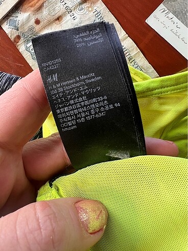 m Beden H&M spor üst