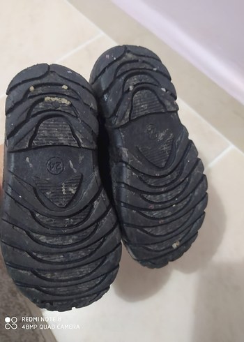 24 Beden siyah Renk Siyah Erkek Çocuk botu