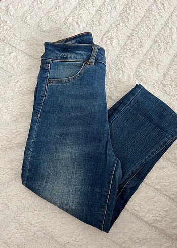 Pull and bear Mavi Normal Kesim Denim Pantolon