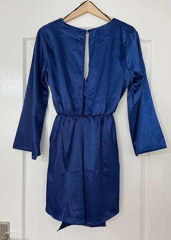 Saten Mavi Tulum - Görsel 6