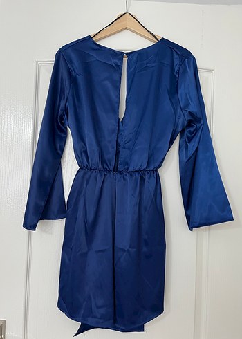 Saten Mavi Tulum - Görsel 5