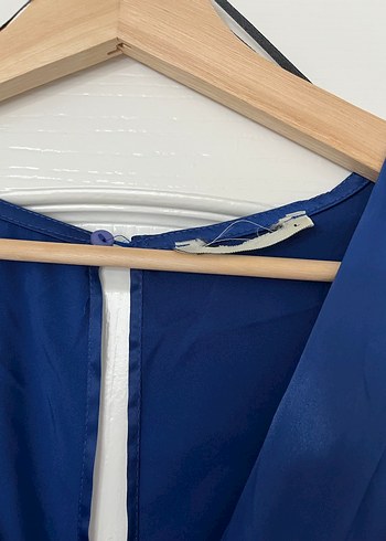 Saten Mavi Tulum - Görsel 2