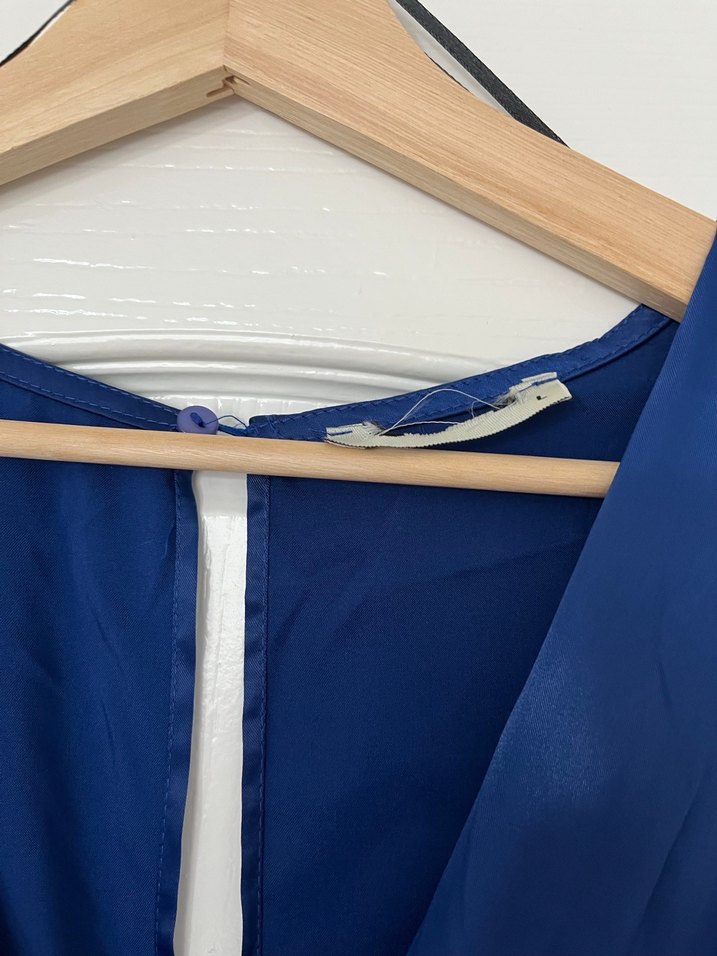 Saten Mavi Tulum - Görsel 2