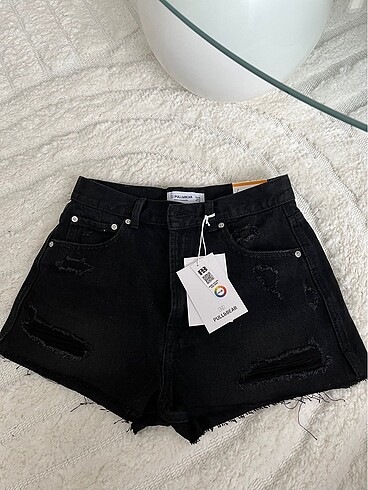 Pull and bear kot şort