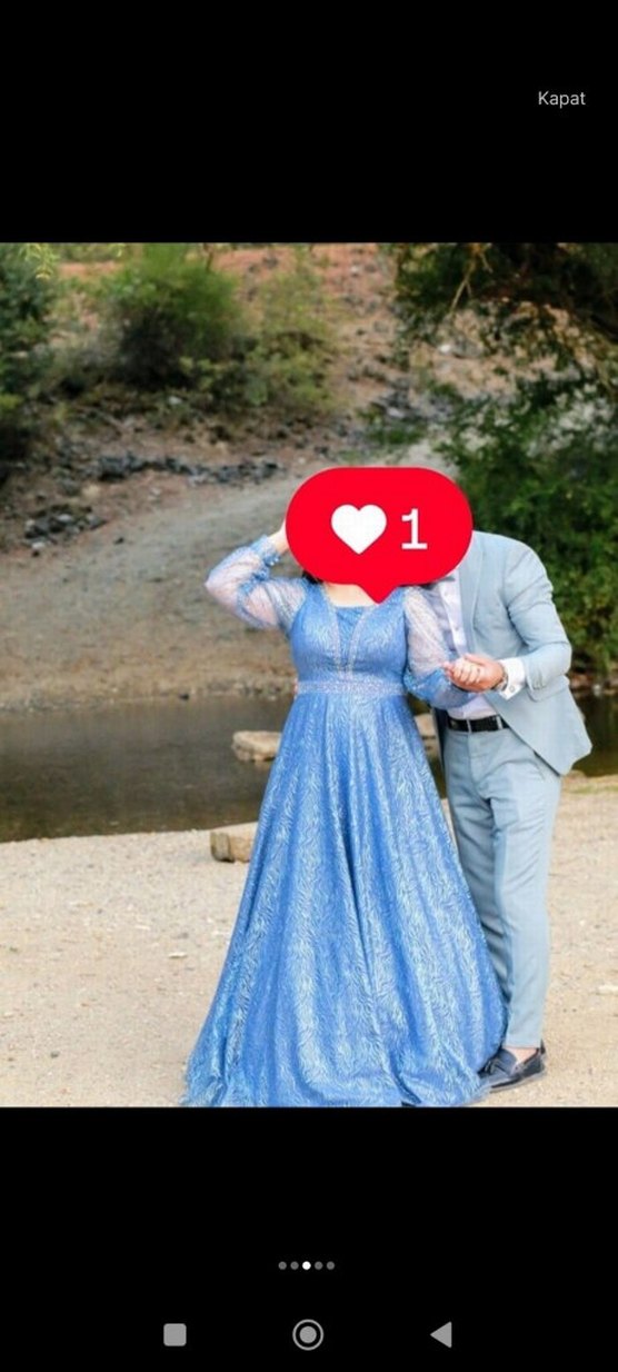 nişan elbisesi yeniden farksızdır - Görsel 4