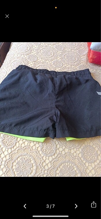 xs Beden Hummel taytlı spor şort ????