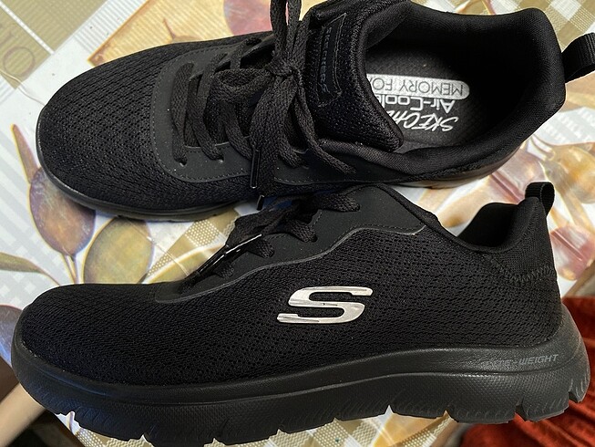 37 Beden siyah Renk Skechers Summits Siyah Spor Ayakkabı