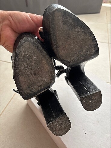 Mango kalın topuklu - Görsel 5