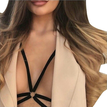 siyah bralet 