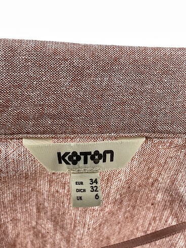 34 Beden çeşitli Renk Koton Gömlek %70 İndirimli.
