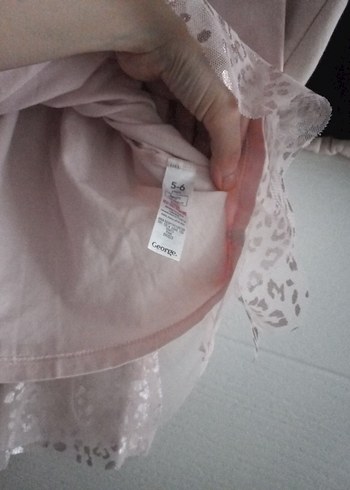 Kız Çocuk Pembe Örgü Desenli Uzun Kollu Kazak - Görsel 5