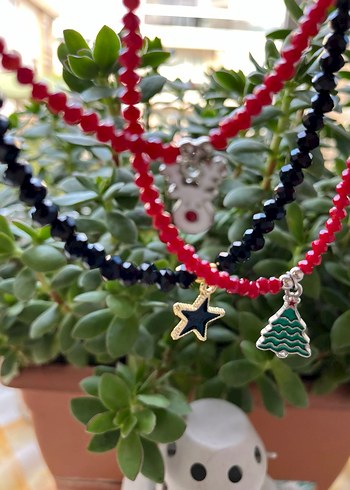 Renkli Boncuklu Bohem Kadın Kolyesi - Görsel 4