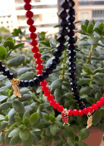 Renkli Boncuklu Bohem Kadın Kolyesi - Görsel 2