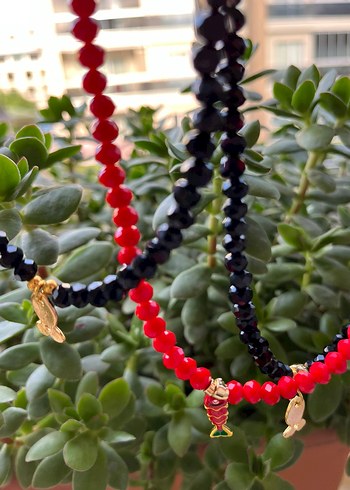 Renkli Boncuklu Bohem Kadın Kolyesi - Görsel 3