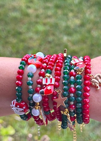 Renkli Boncuklu Bohem Kadın Bileklik - Görsel 2