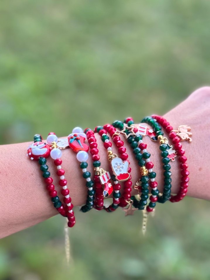 Renkli Boncuklu Bohem Kadın Bileklik - Görsel 3