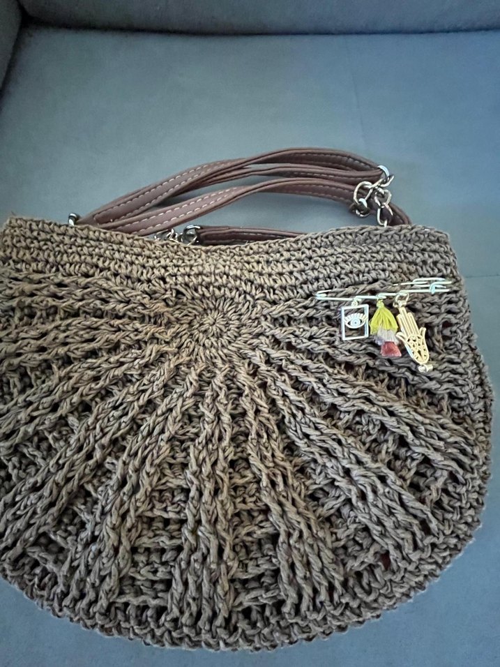 Bohem Tarzı İşlemeli Kadın Broş Seti - Görsel 4