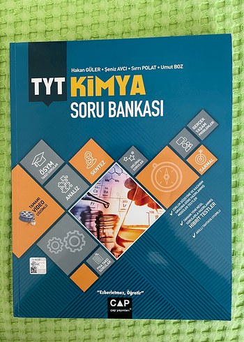 TYT Kimya Soru Bankası Çap Yayınları