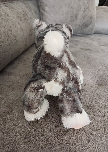 Gri Peluş Kedi Oyuncak - Görsel 4