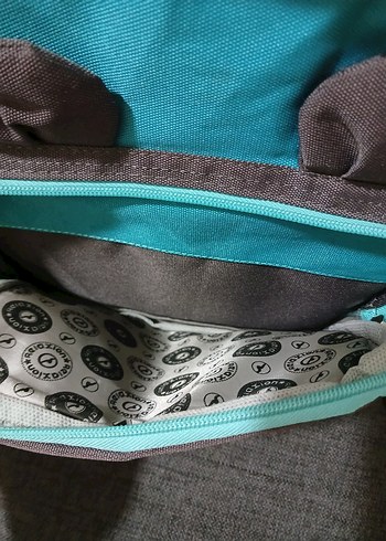 Gri Çocuk Okul Çantası Relaksto Yazılı - Görsel 6