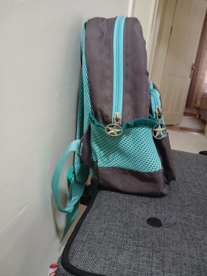 Gri Çocuk Okul Çantası Relaksto Yazılı - Görsel 3