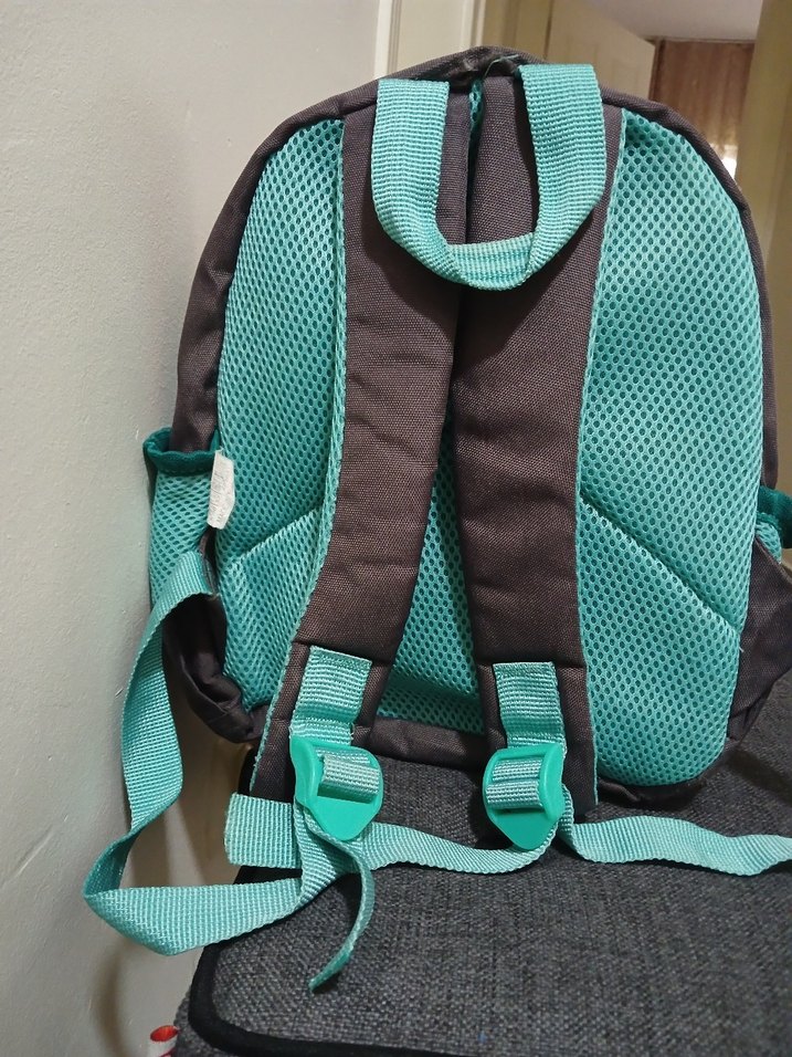 Gri Çocuk Okul Çantası Relaksto Yazılı - Görsel 4