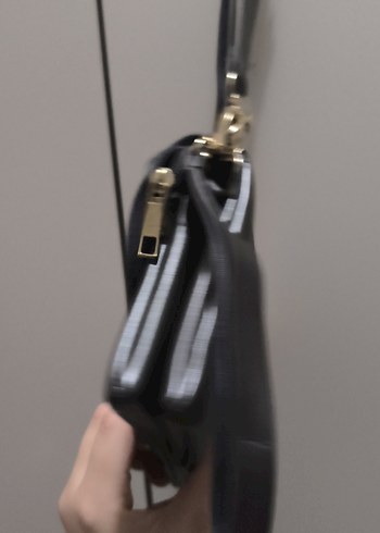 Gri Kadın Çanta Tokalı - Görsel 6