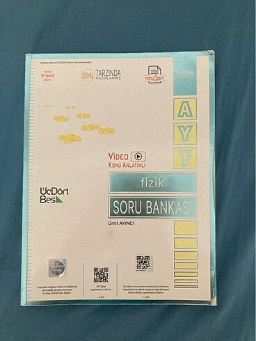 Ayt fizik üçdörtbeş