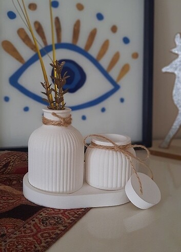 3'lü vazo set 