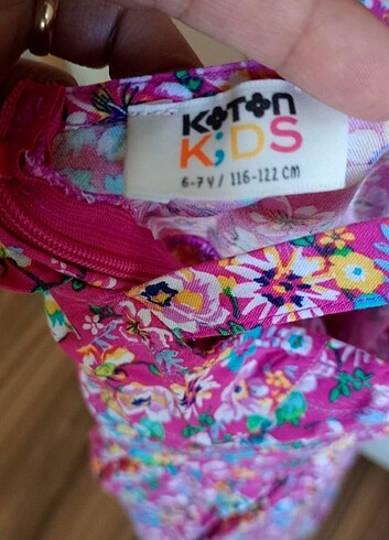 Koton çiçekli elbise