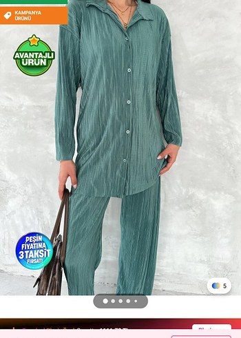 Yeşil  Kadın Takım - Görsel 2