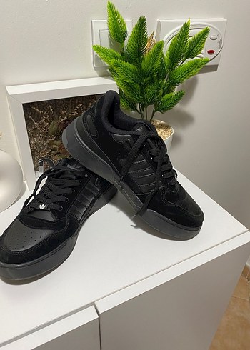 Siyah Bağcıklı Erkek Spor Ayakkabı - Görsel 5