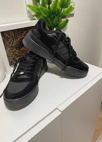 Siyah Bağcıklı Erkek Spor Ayakkabı - Görsel 6