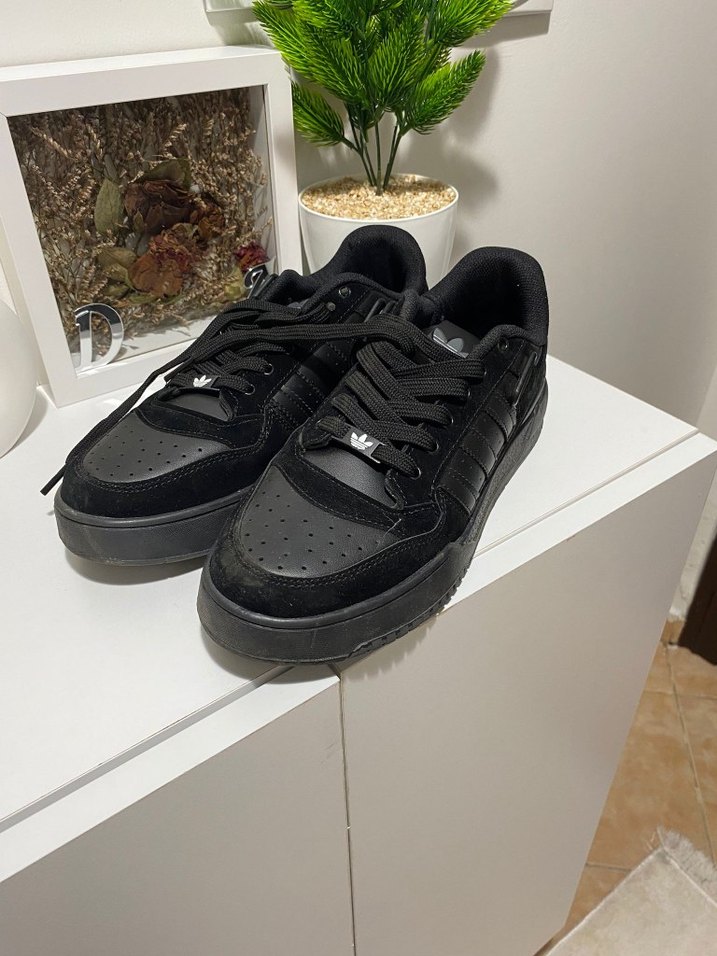 Siyah Bağcıklı Erkek Spor Ayakkabı - Görsel 3