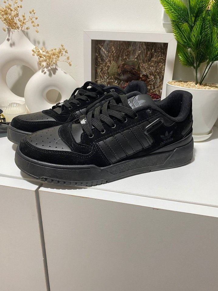 Siyah Bağcıklı Erkek Spor Ayakkabı - Görsel 4