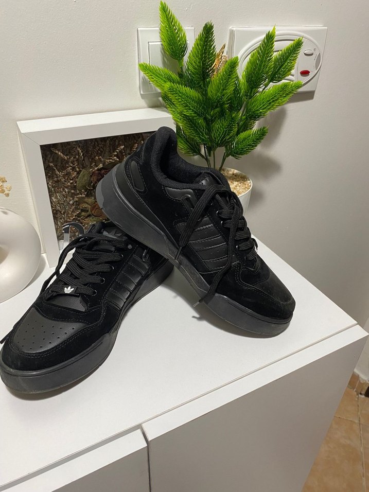 Siyah Bağcıklı Erkek Spor Ayakkabı - Görsel 5