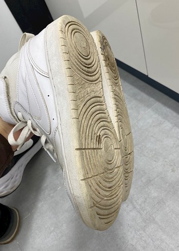 Beyaz Bağcıklı Kadın Spor Ayakkabı - Görsel 4