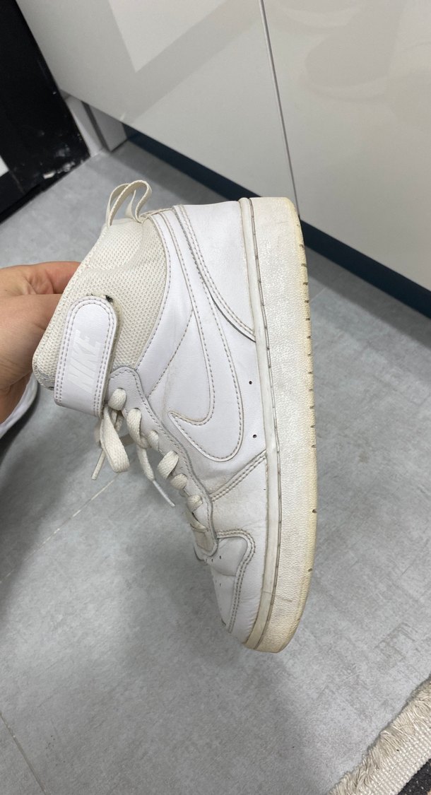 Beyaz Bağcıklı Kadın Spor Ayakkabı - Görsel 3